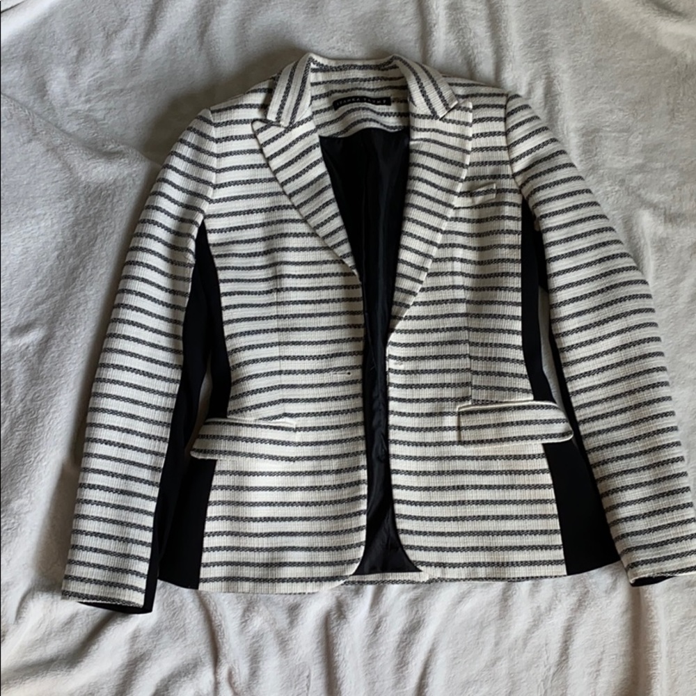Striped blazer - Picture 1 of 3